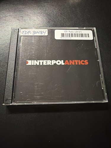 Antics interpol cd - by,