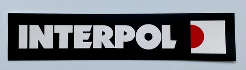 Interpol sticker vinyl decal - sticker,